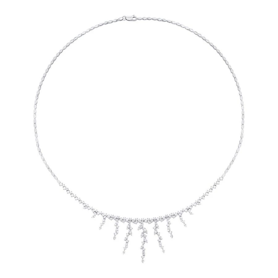 Altın Sallantılı Taşlı Gerdanlık - 1