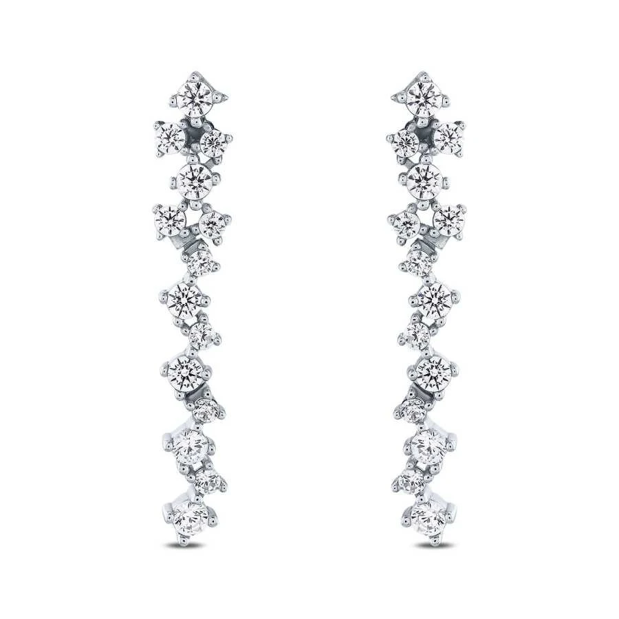 Altın Sarkıntılı Su Yolu Küpe - 1