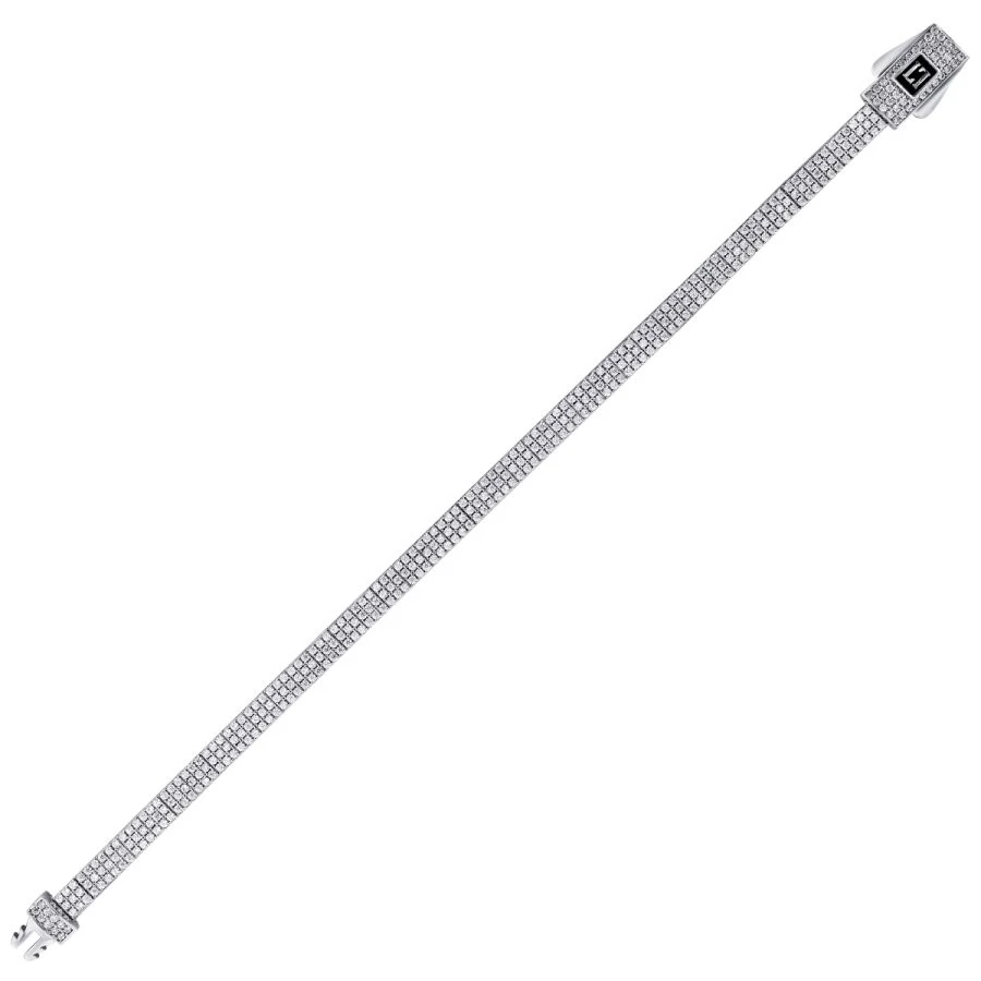 Altın Sıra Taşlı Bileklik - 1