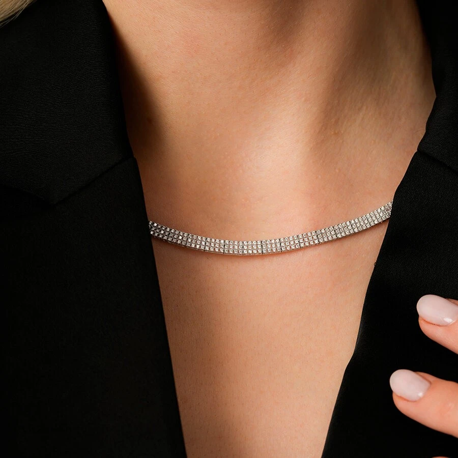 Altın Sıra Taşlı Gerdanlık - 3