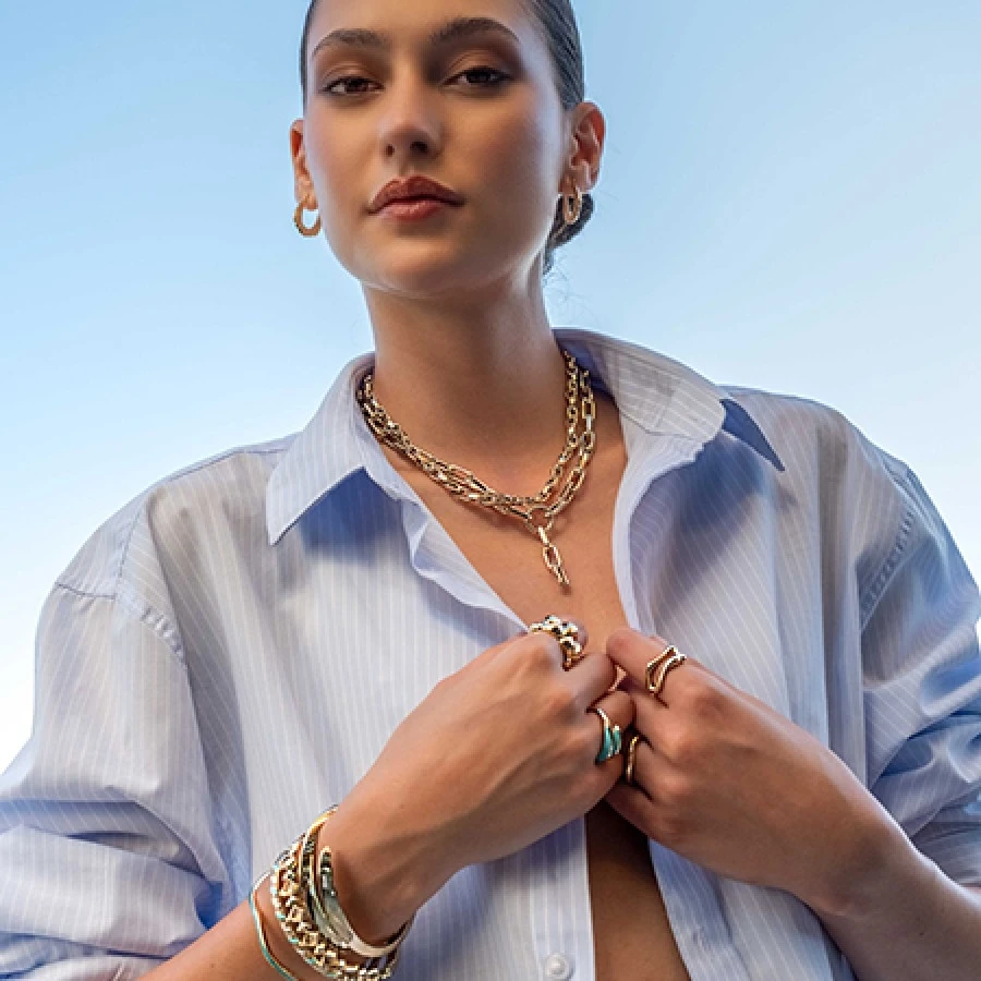 Altın Tasarım Yüzük - 3