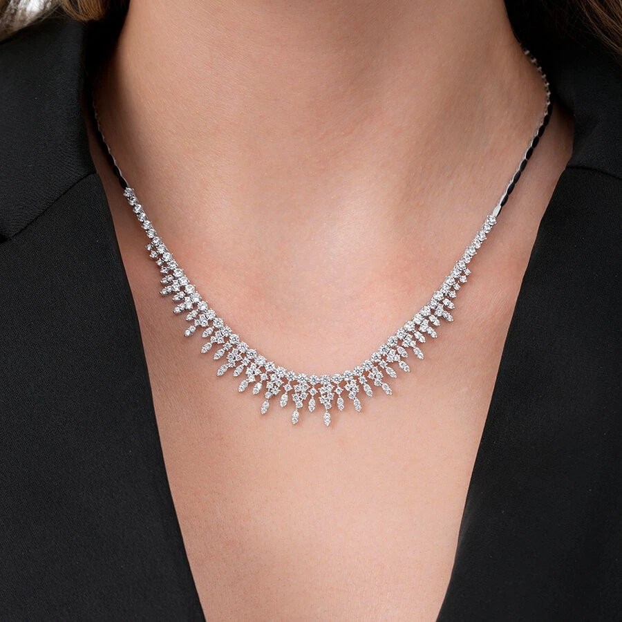 Altın Taşlı Trend Gerdanlık - 3