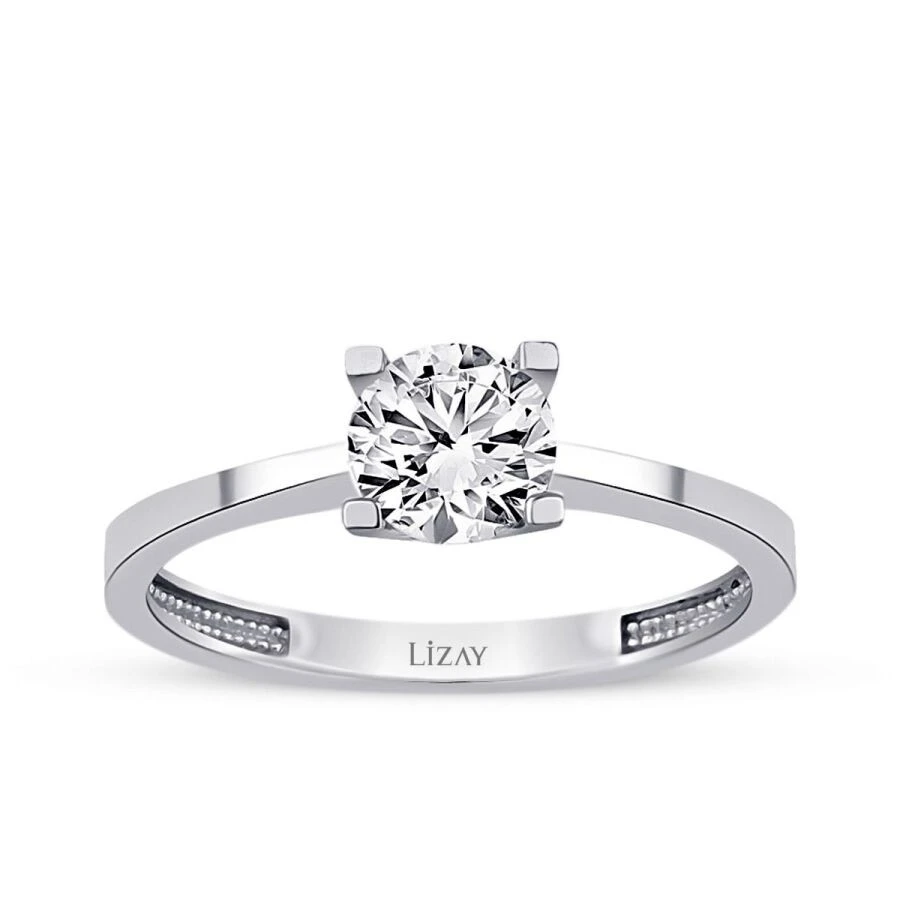 Altın Tektaş Yüzük - 1