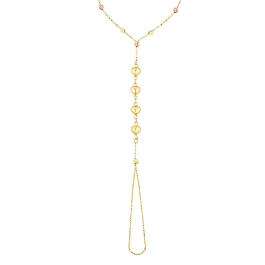 Altın Top Kalp Şahmeran Bileklik - 2