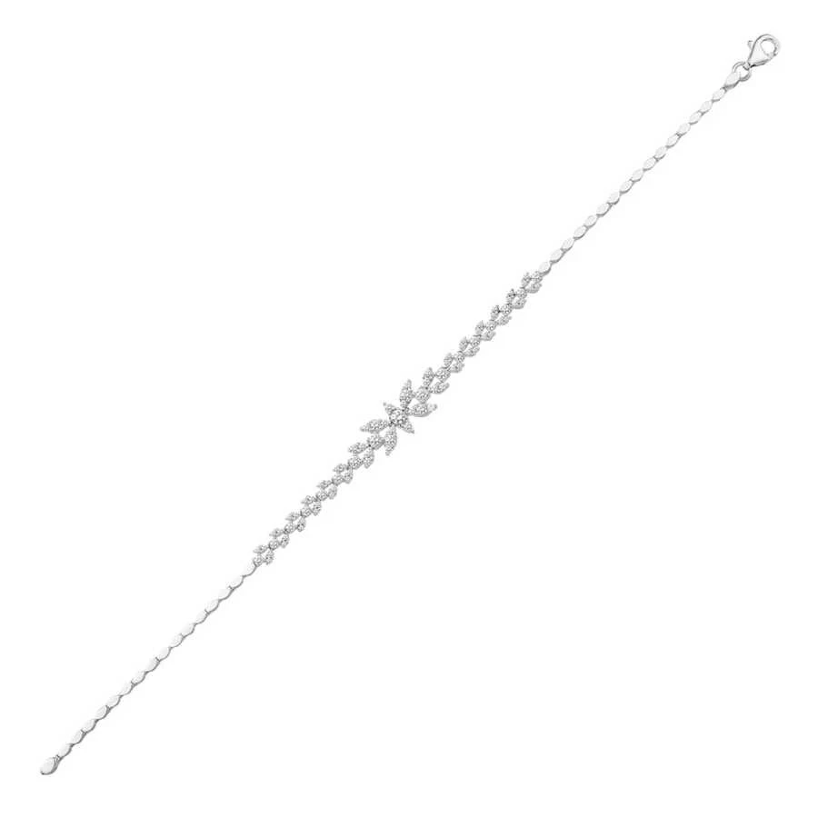 Altın Trend Çiçek Bileklik - 1