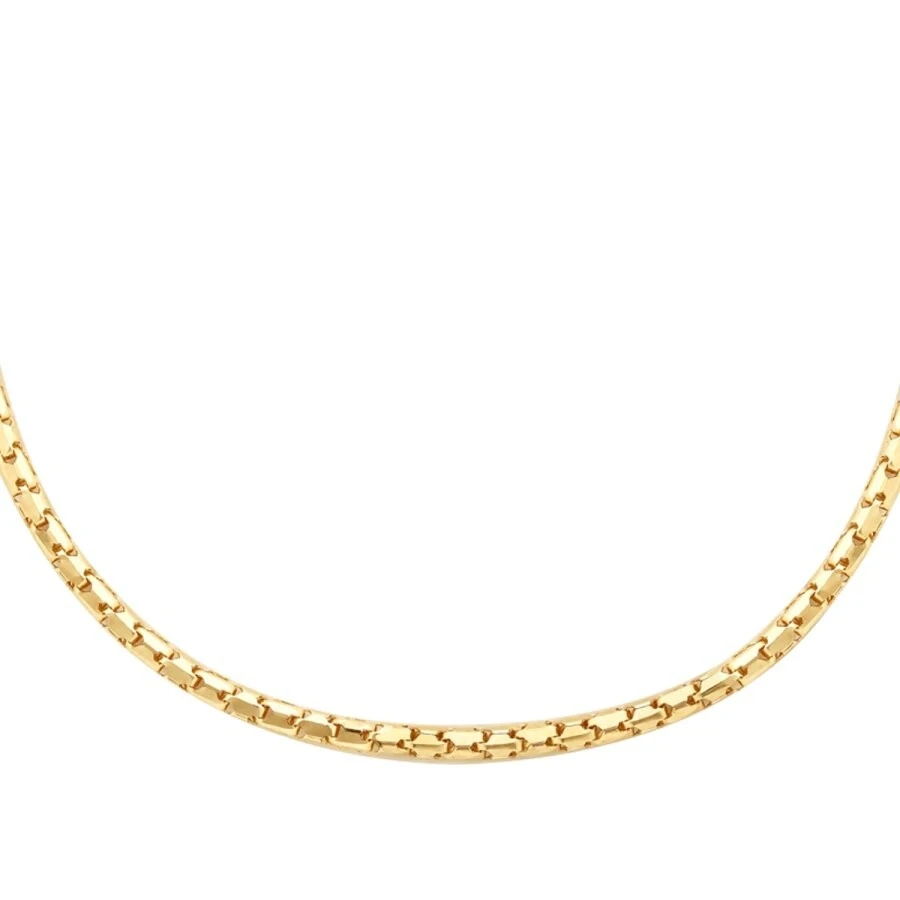 Altın Trend Küp Zincir Kolye - 2