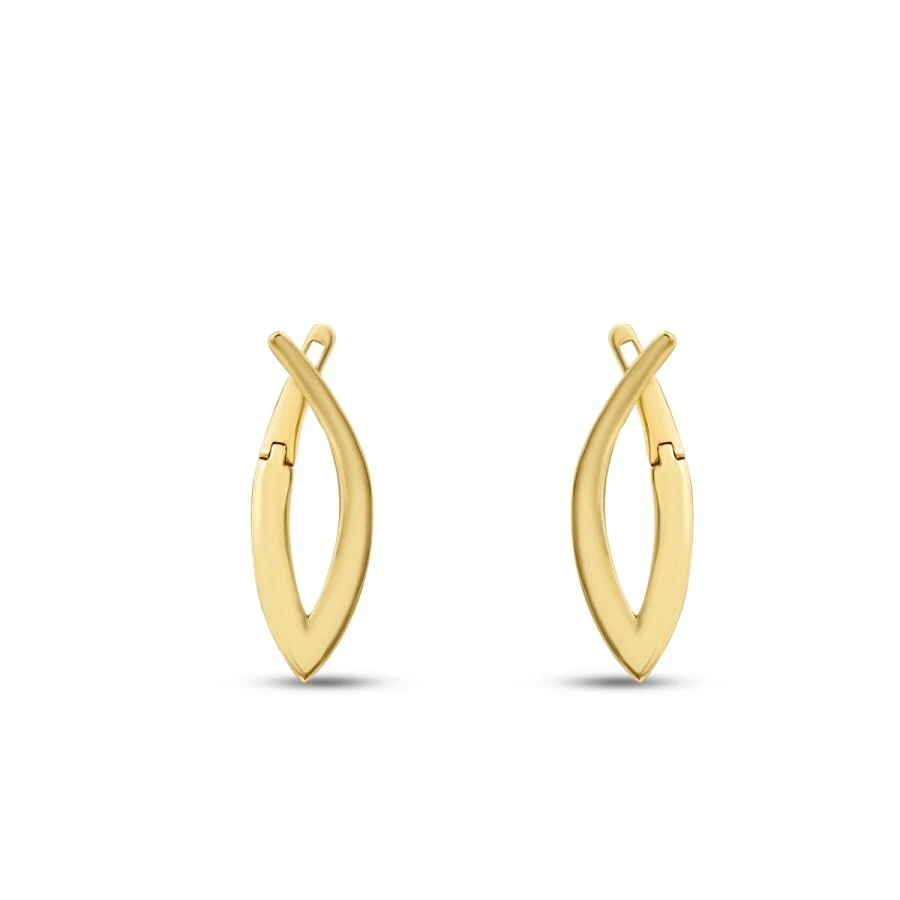 Altın Trend Küpe - 1