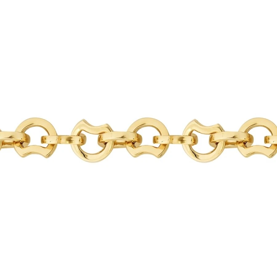 Altın Trend Zincir Bileklik - 2