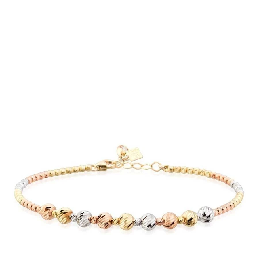 Altın Üç Renkli Top Kelepçe - 1