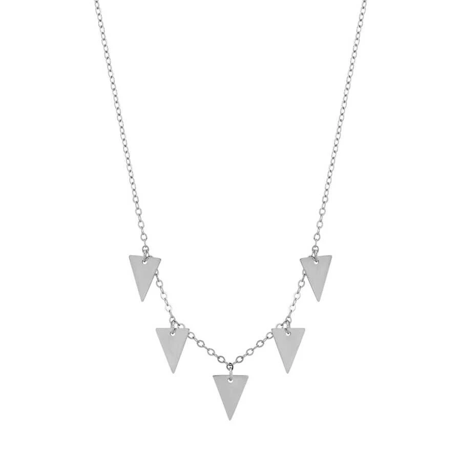 Altın Üçgen Sarkıntılı Kolye - 3