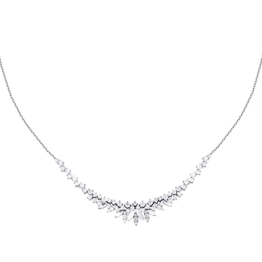 Altın Yaprak Desenli Gerdanlık - 2