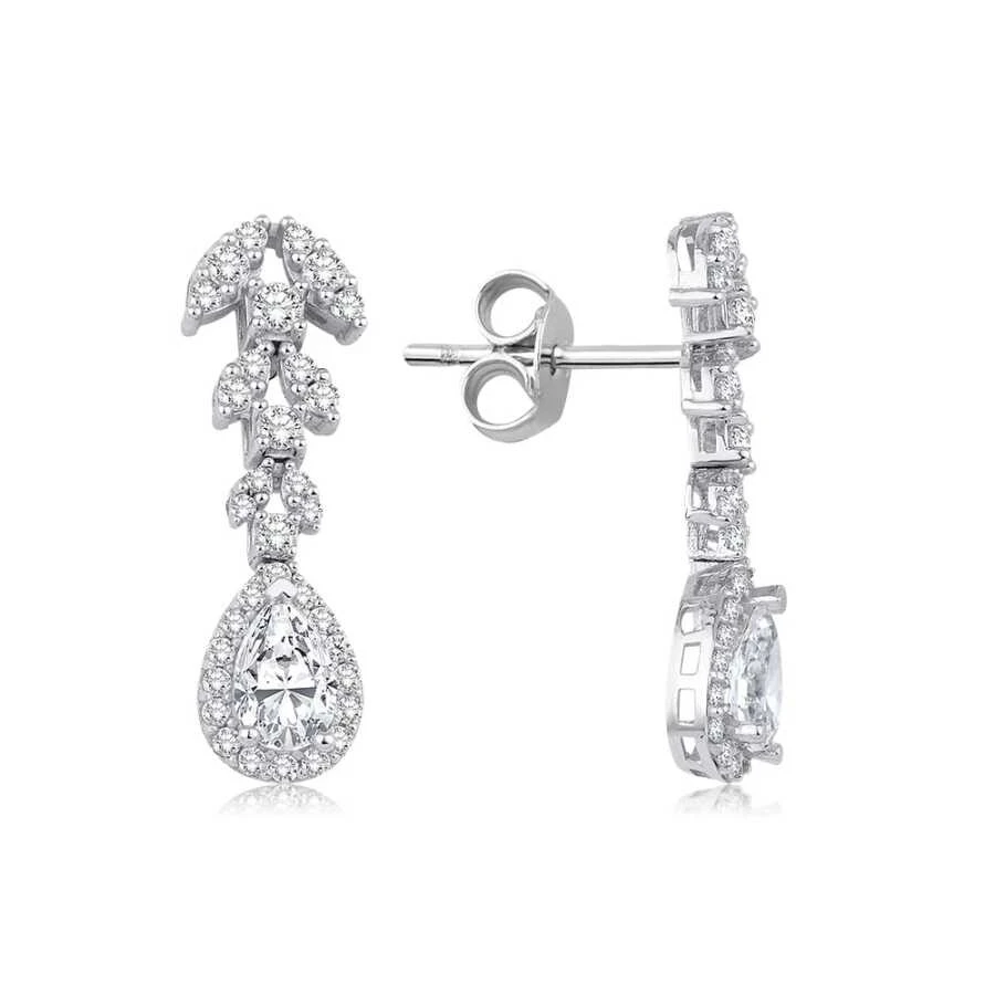 Altın Yaprak Küpe - 1