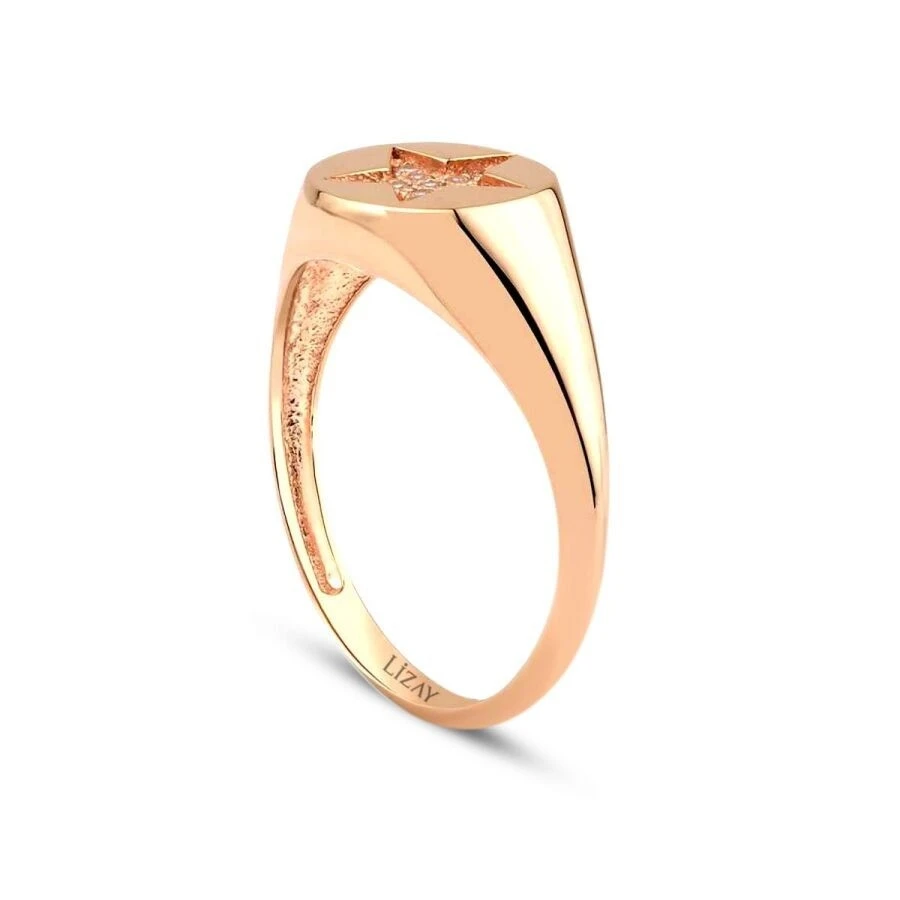 Altın Yıldız Taşlı Yüzük - 2