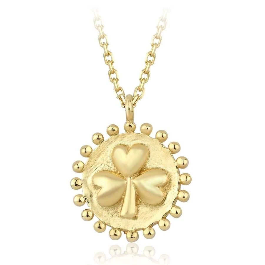 Altın Yonca Boncuk Kolye - 1