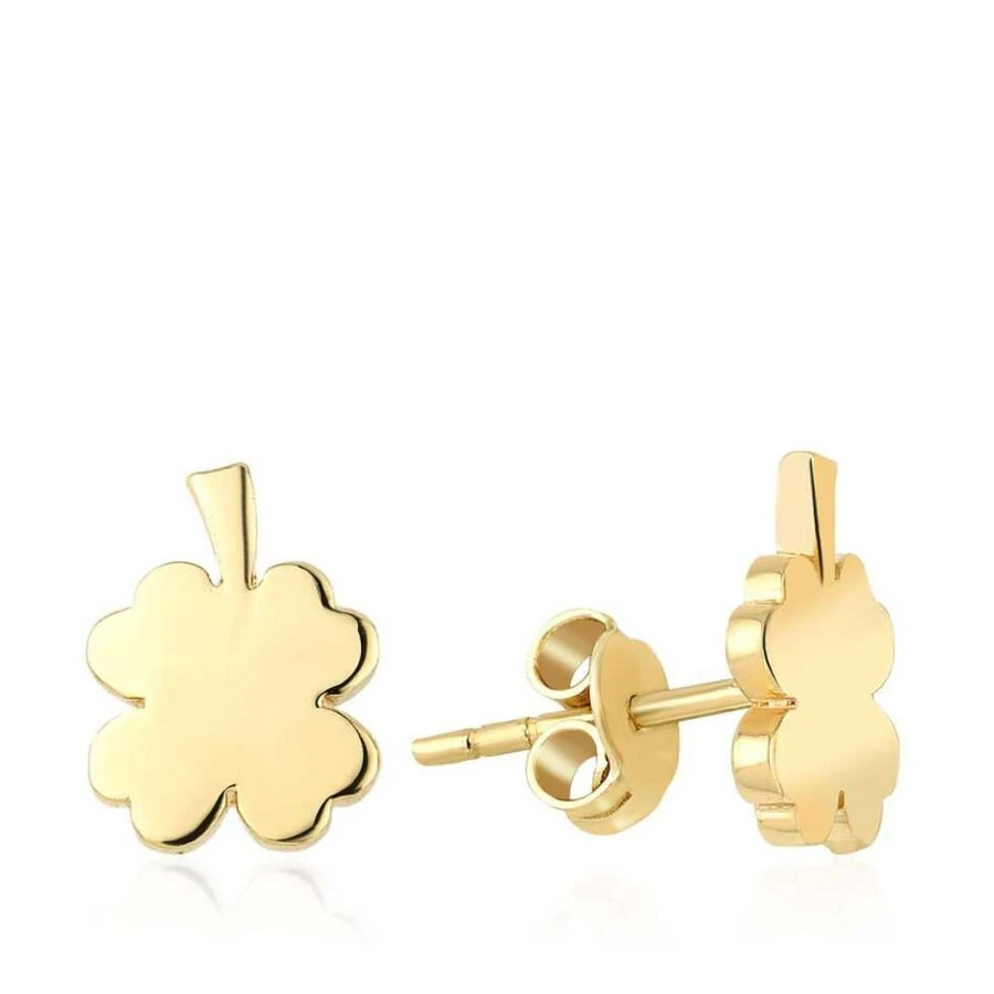 Altın Yonca Küpe - 1