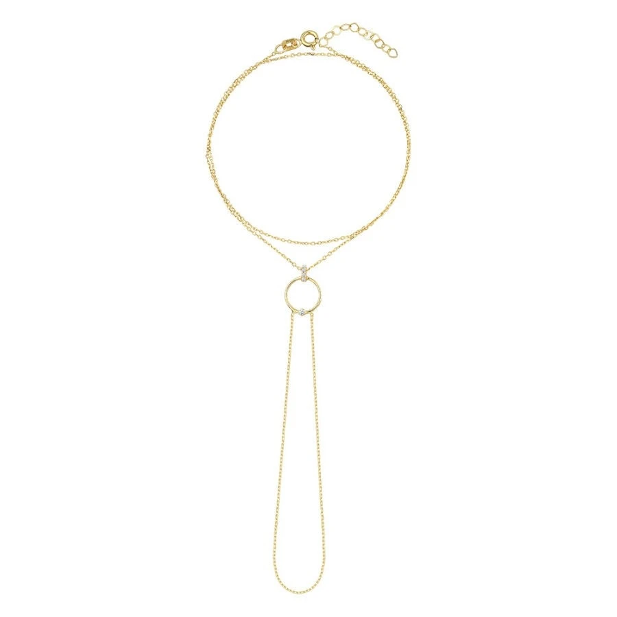 Altın Yuvarlak Şahmeran Bileklik - 1